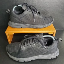 Nevados Dillon Mens Size 9 M Slip Resistant Sneaker Safety Work Shoes Black