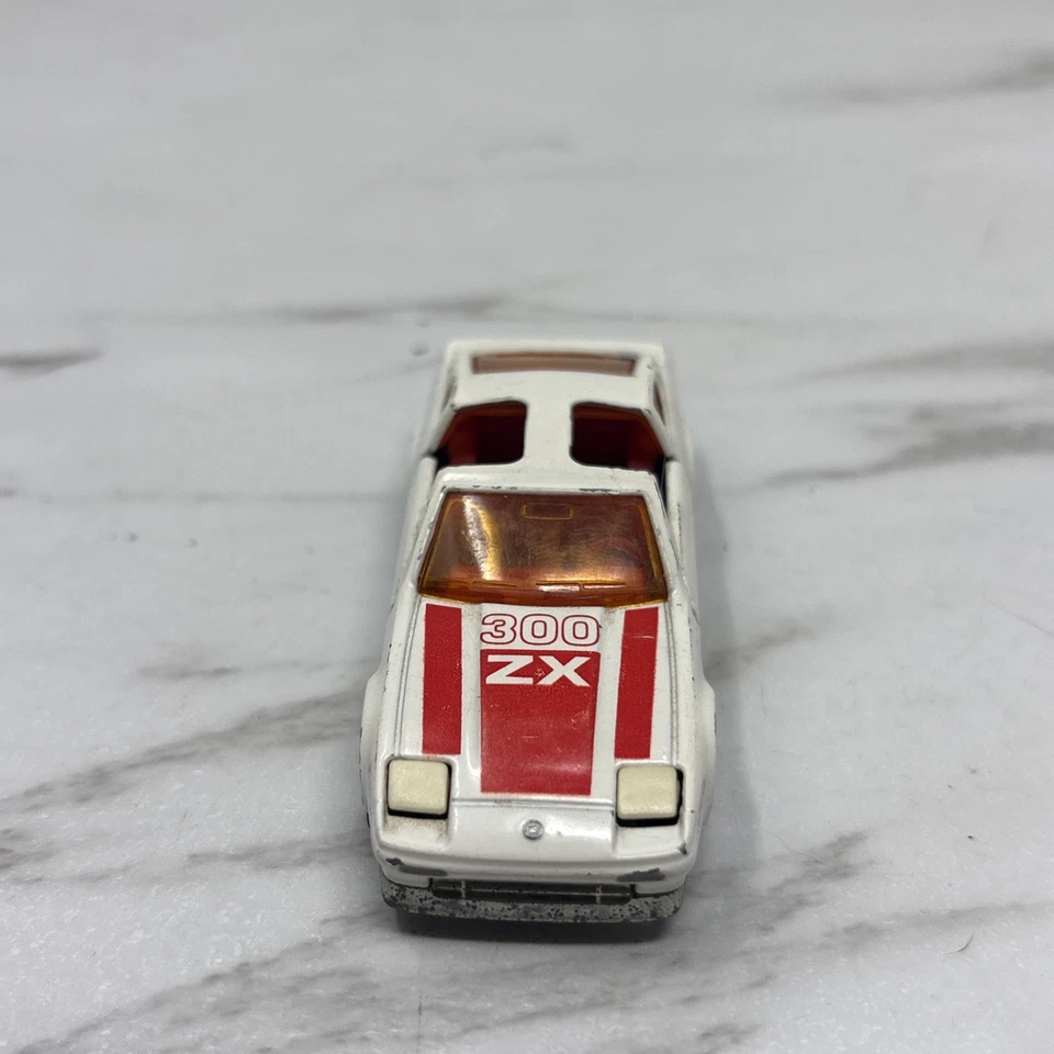 Nissan 300ZX Turbo Majorette Años 80 Blanco Vintage Nº 214 France Movers ZX 300 Foto 2 de 4