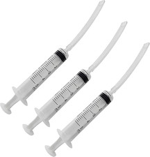 3Pcs 5Ml Baby Bird Cockatiel Budgie Parrot Pet Hand Rearing Feeding Syringes Cro