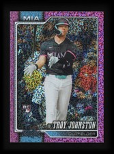 2026 Topps Series 1 - Troy Johnston #317 Pink Sandglitter (RC)