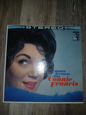 Connie Francis More Greatest Hits Vinyl LP MGM Records Se3942 E3942 1961 