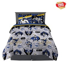 Kids Bedding Super Soft Comforter and Sheet Set with Sham, 7 Piece Full Size,...