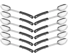 13" Stainless Steel Serving Spoons – (Pack of 12) | Commercial Kitchen Utensi...
