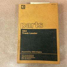 CAT Caterpillar 953 PARTS MANUAL BOOK CATALOG LIST TRACK LOADER sn 76Y1144 & UP