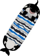 Happy Nappers Shark Kids Sleeping Bag Pillow Plush Nap Sack Medium 54" New