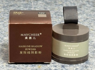 Maycheer Hairline Powder Root Touch Up Powder GRAY #09 NEW IN BOX