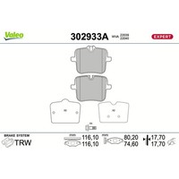 Valeo 302933A Bremsbelagsatz FüR Bmw Rolls Royce 7 8 X5 X6 4 X7 5 Ghost Phantom