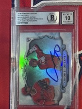 2018 Bowman Sterling Refractor - Shohei Ohtani RC & Signed Jersey