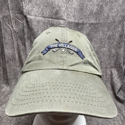 The Villages AHEAD Olive Dad Cap Hat Florida Community Golf Some Kind Of Heaven