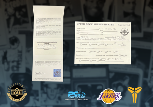 Kobe Bryant Signed Auto Nike LA Lakers Basketball Jersey 41/50 Upper Deck COA - Picture 5 of 6