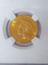 1854 Year Grade MS 62 US Gold $1 Coins for sale | eBay