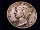 1928-S Mercury Dime, Fine  Grade.