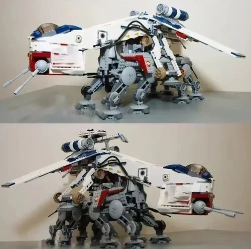 LEGO Star Wars: Republic Dropship AT-OT Walker Replica (#10195) 1757PCS - Image 3 of 4