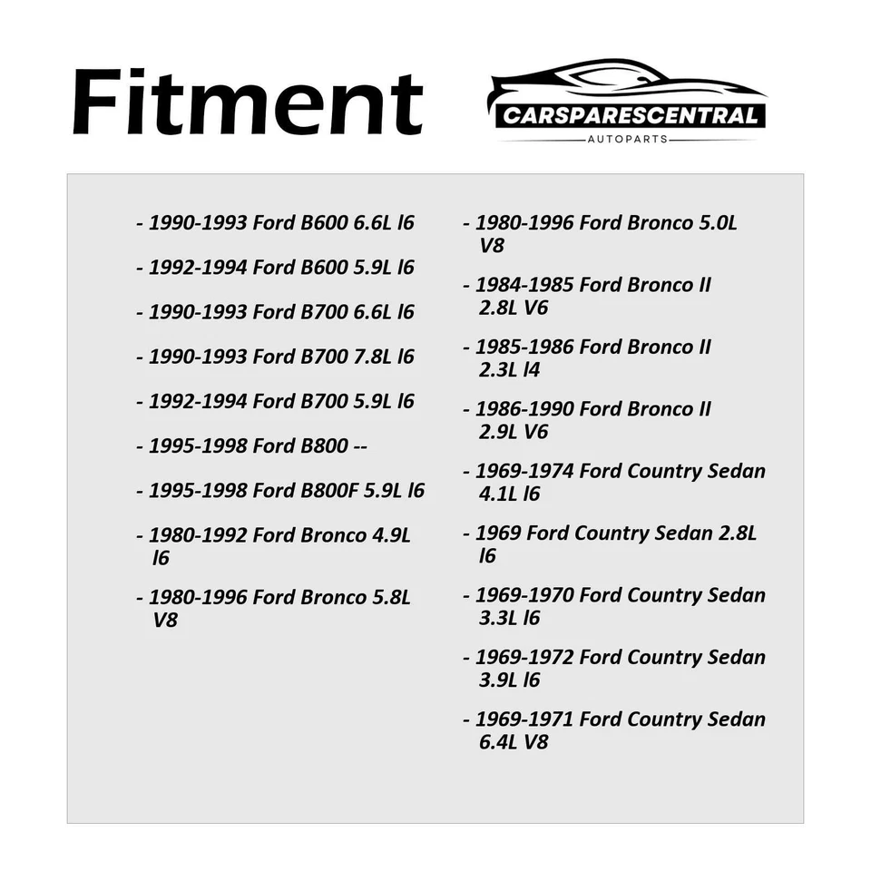 Limpiaparabrisas delantero 2x para Ford E-250 Econoline 4,9 L 1981-1991 Foto 2 de 4
