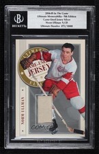 2004-05 ITG Ultimate Memorabilia 5th Edition Silver 5/25 Norm Ullman HOF 9cf