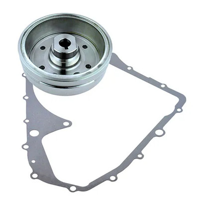 RMSTATOR Flywheel Crankcase Cover Kit for Suzuki Eiger 400 2x4 02-07