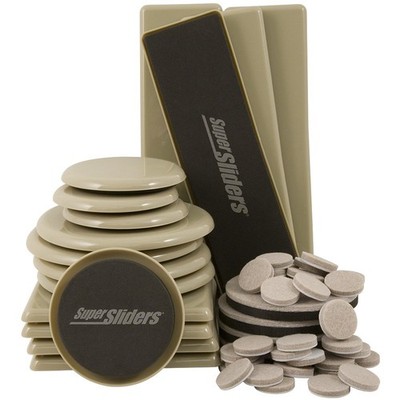 SuperSliders 4912895N Reusable Furniture Moving Kit for All Floor Types   Mov...