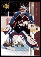2003-04 Upper Deck Rookie Update #22 David Aebischer Colorado Avalanche
