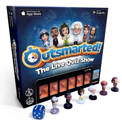 OUTSMARTED! Outsmarted - The Live Quiz Show Board Game | Kids, Teens & Adults |