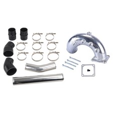 For 98-02 Dodge Ram 5.9 5.9l Cummins Intercooler Pipe Air Intake Elbow Tube Kit