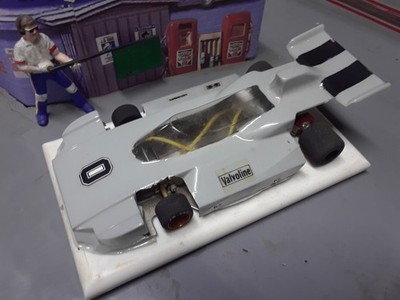 1/24 indy slot car parma 4'' flexi-3   tested on wood track. runs good. see pics