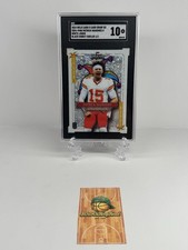 2024 Wild Card 5 Card Draw SD SDPJ-PMN Patrick Mahomes II White Joker 1/1 SGC 10