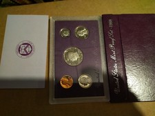 1988 S U.S. Mint Proof Set OGP & COA Hard Case  Copper BU US Coins Money A