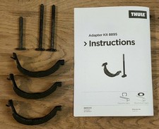 THULE 8895 | ProRide | Adapter Kit für SquareBar & Aluminium Bars | Dachträger