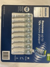 Philips Sonicare Brush Heads 8 Pack C3 Premium Plaque Control Replacement New