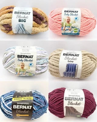 Multiple Colors and Product Lines ~ Bernat Blanket ~ Continually Updated READ - Image 1 of 2