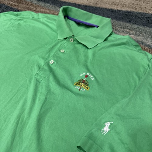 Polo Golf Ralph Lauren XL Verde Polo 2013 US Open Merion - Imagen 1 de 7