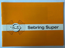 neuwertige Opel Sebring Super Radio Betriebsanleitung / Bedienungsanleitung 