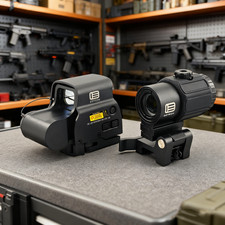 G43 3X Magnifier  558 Tactical Red/Green Dot Sight Clone w/ QD 20mm Mount NEW