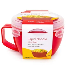 Rapid Plastic Noodle/Soup Bowl | Microwave Soup & Noodles in Minutes | Perfec...