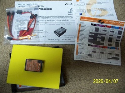 Align BeastX Microbeast Plus V5.4 Flybarless System Align BeastX Microbeast Plus V5.4 Flybarless System
