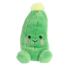 Palm Pals - 5" Dillian Cucumber Stuffed Animal Plush Soft, Fluffy Touch