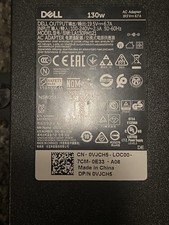 Dell 130W 19.5V 6.7A Laptop AC Adapter Charger/Power Cords 7.4mm Tip LA130PM121