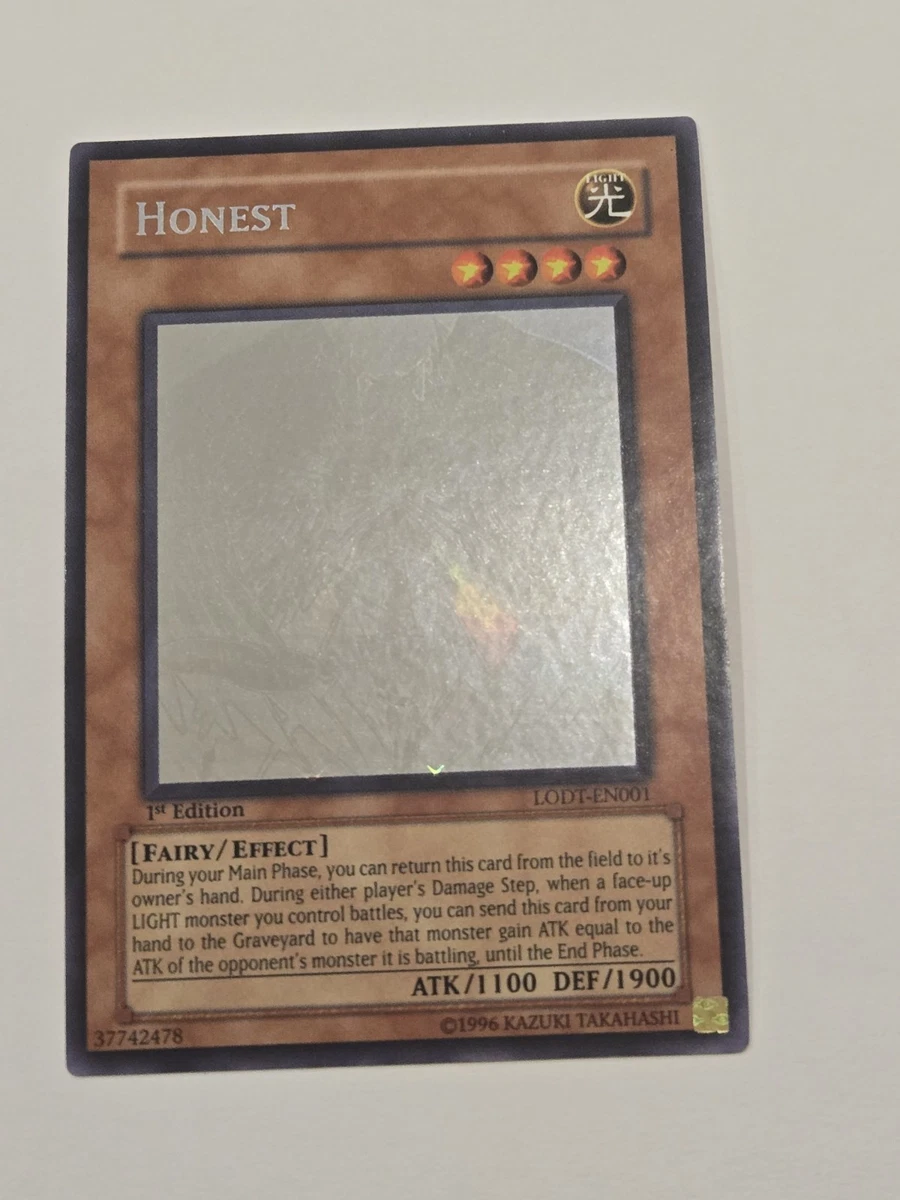 Yu-Gi-Oh! TCG Honest Ghost Rare Individual Collectible Card Game