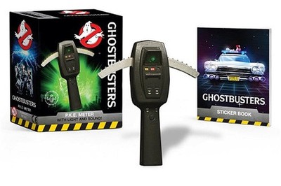 Ghostbusters P.K.E. Meter with Light and Sound plus Photo Sticker Book SEALED