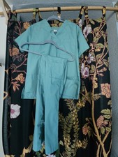 4 Pair Scrub Set Dickies Dagacci Small XS Lot Black Aqua Dark Teal