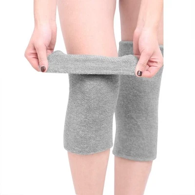 FAKEFACE Thermo Kniewärmer 1 Paar rutschfest elastisch Kniebandage Sport Unisex