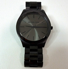 Orologio Michael Kors MK-8507 Quarzo Analogico Nero Bracciale Acciaio Inox Non Testato