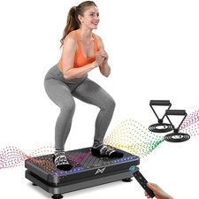 Vibration Plate Fitness Platform Exercise Machine Vibrating Shaking Full Body...