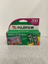 Fujifilm 35mm 200 Speed Color Film 4Rolls 24 Exposures Indoor Outdoor Exp05/2005