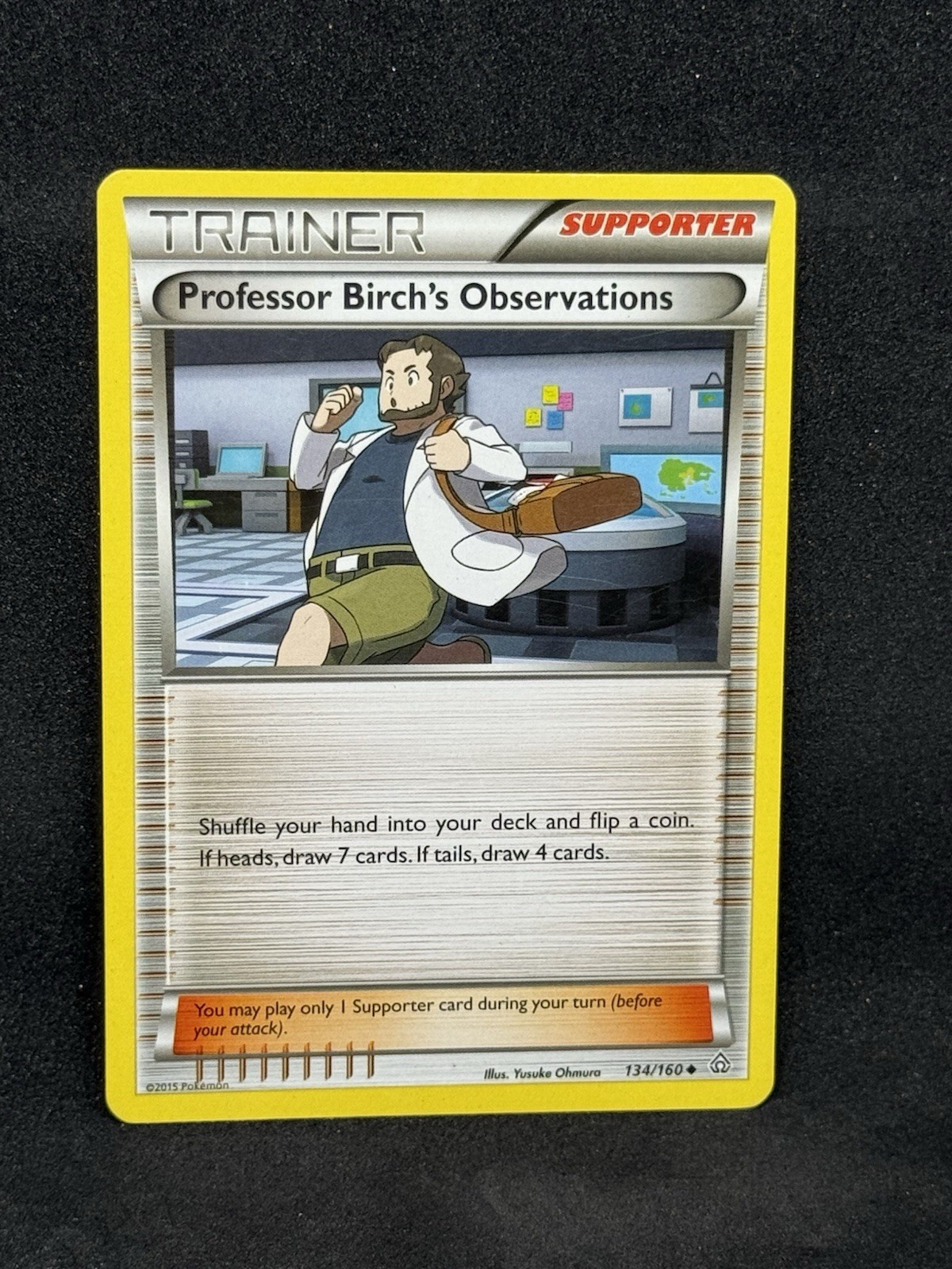 Professor Birch's Observations #134/160 XY - Primal Clash Pokemon HP