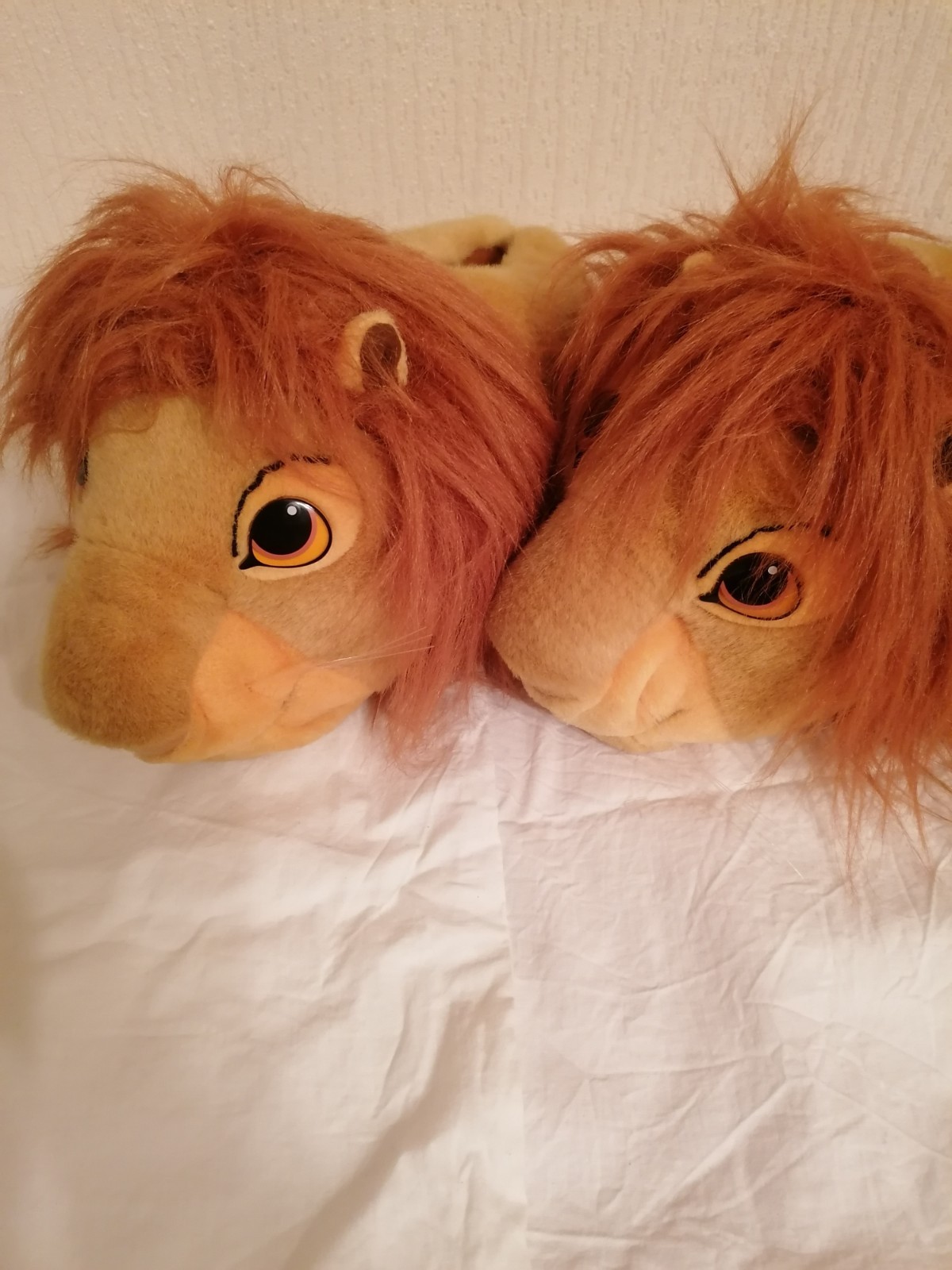 PANTOFOLA D’ORO Lovely Disney Il Re Leone 1994 Peluche Adulto Simba Pantofole Uomo Taglia dalla 8 alla 10