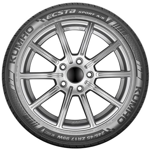 Set 4 255/35R18XL Kumho Tires Ecsta Sport AS PA71 Radial Tires 2553518 Ultra Hig - Picture 4 of 7