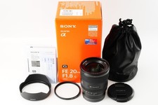  Top Mint in Box " Sony FE 20mm f/1.8 G AF Lens w/ Filter From JP 19