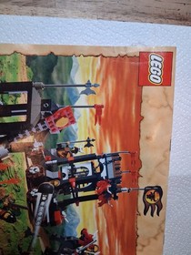 Lego Castle Knights Kingdom 6096 Bull's Attack Instruction Manual No Bricks