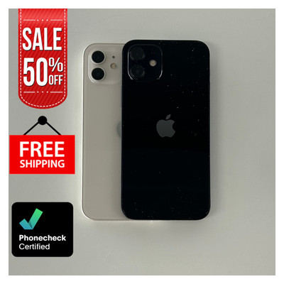 Apple iPhone 12 64GB 128GB GSM Unlocked Verizon Very Good 5G 